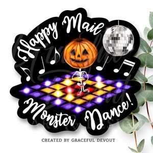 Happy Mail Monster Dance 2" (inches)(96ct.) [GD97-96]